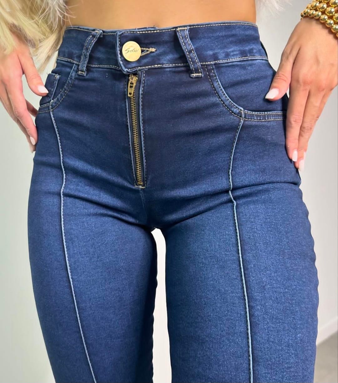 Skinny Tatiana Azul oscuro
